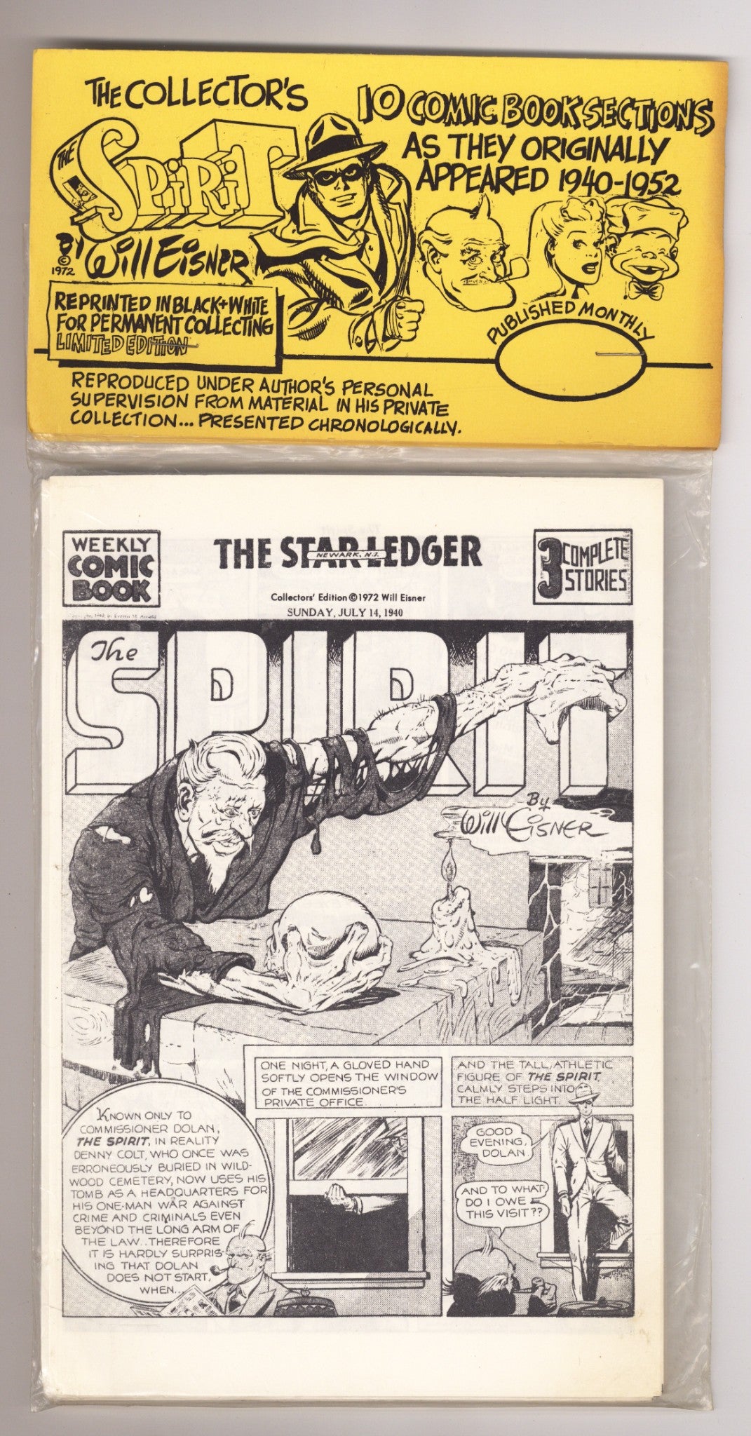 The Spirit Collector's Edition 7 New, Sealed (1972) 