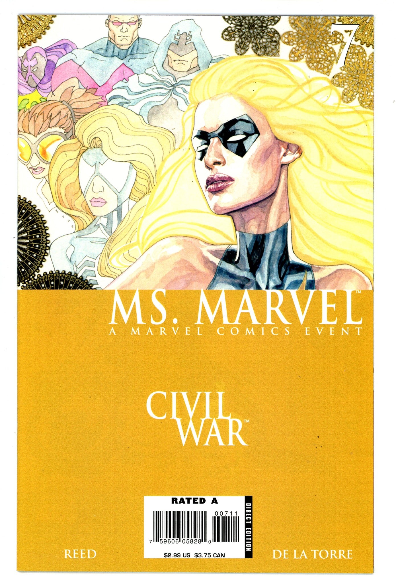 Ms. Marvel Vol 2 7 High Grade (2006) 