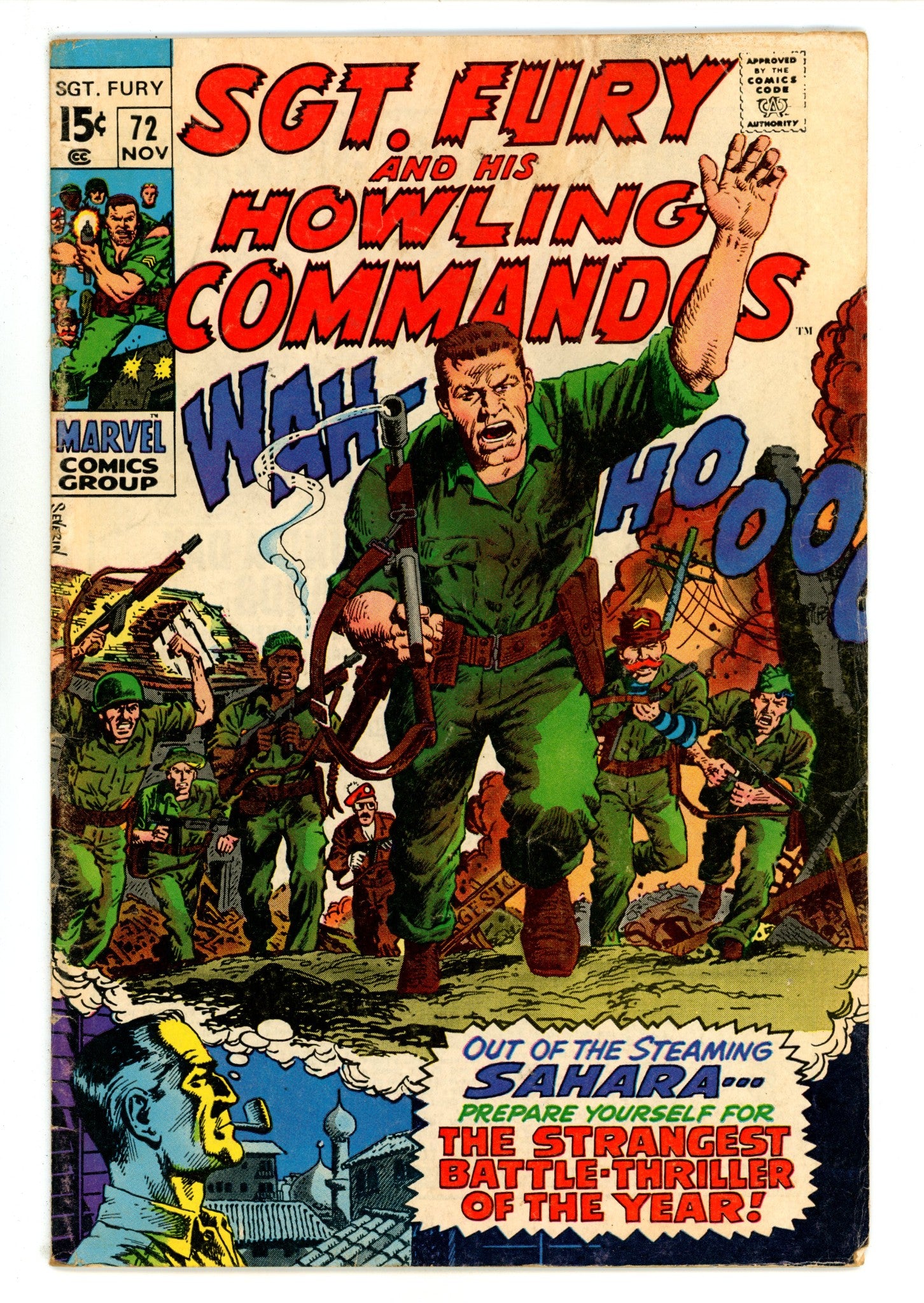 Sgt. Fury 72 VG (4.0) (1969) 