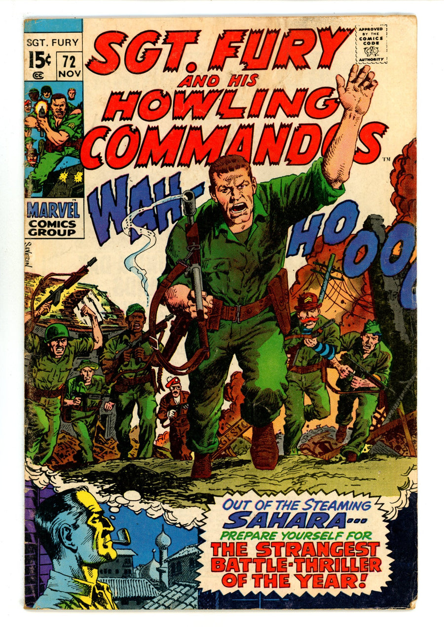Sgt. Fury 72 VG (4.0) (1969) 