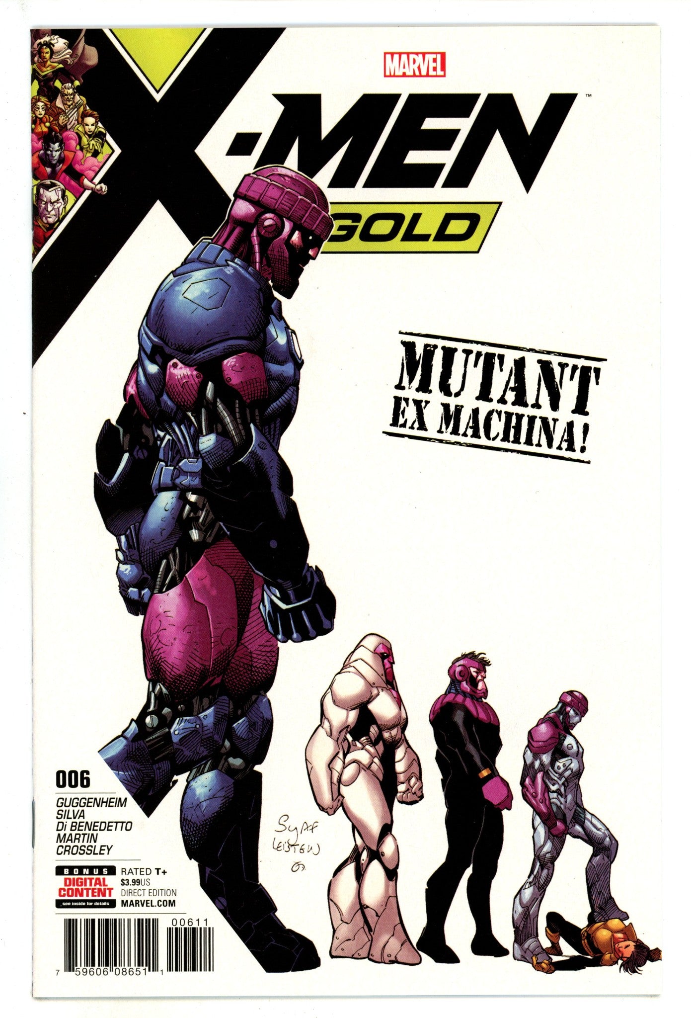 X-Men: Gold Vol 2 6 High Grade (2017) 