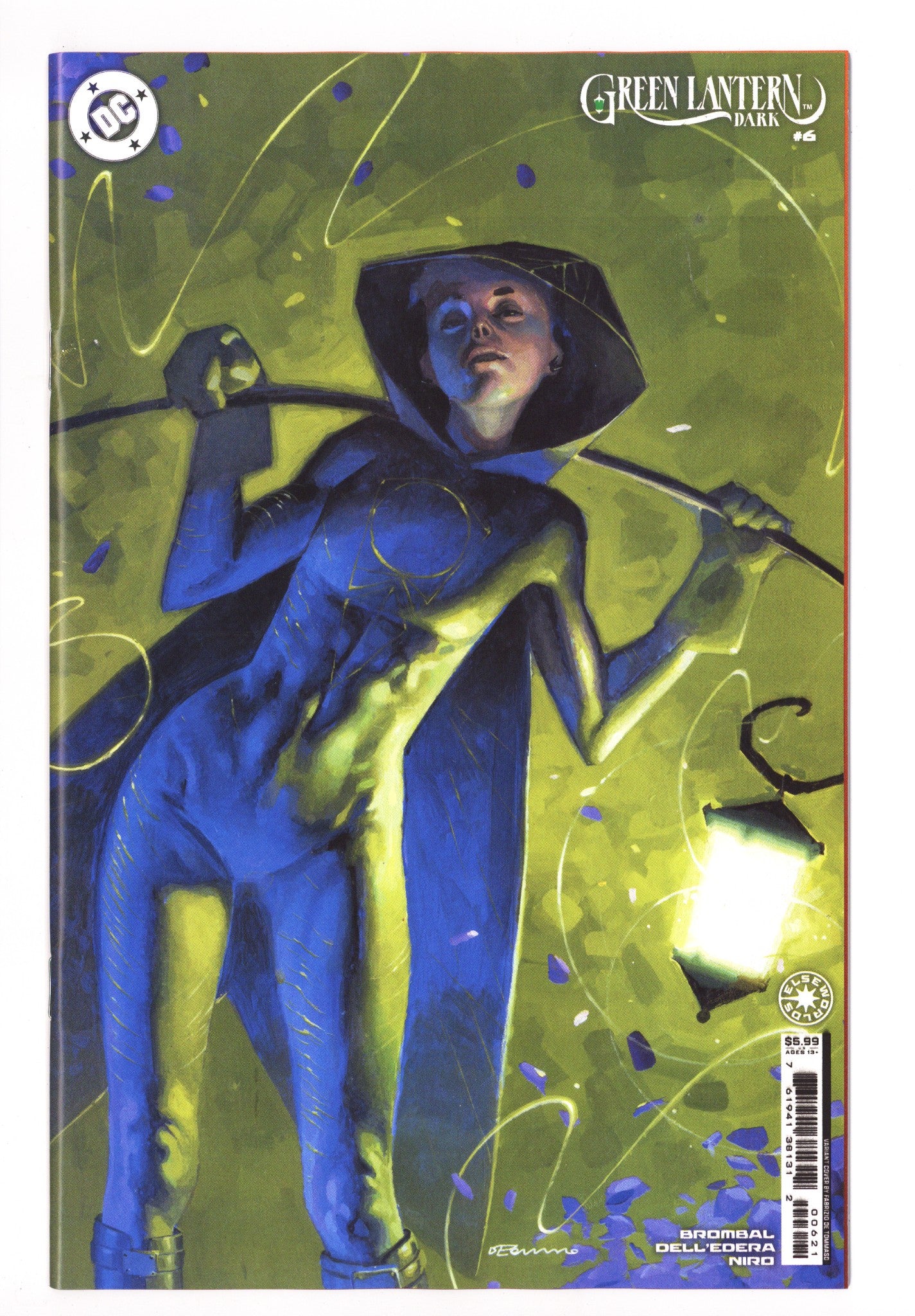 Green Lantern Dark 6 Tommaso Variant (2025)