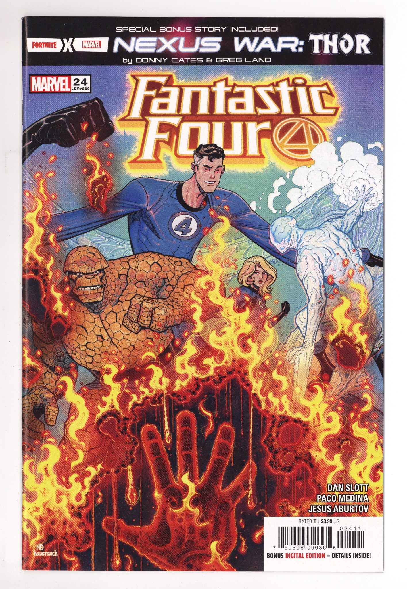Fantastic Four Vol 6 24 (669) High Grade (2020) 