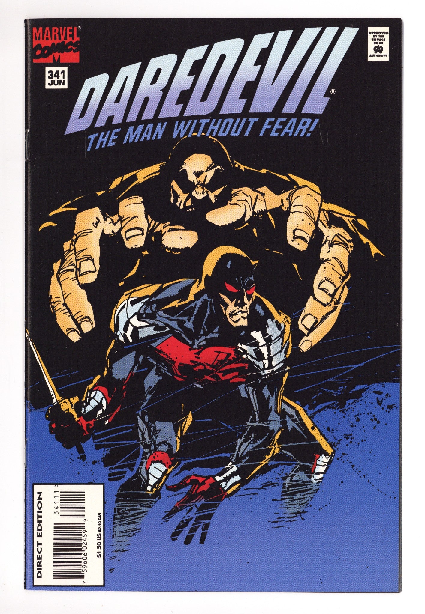 Daredevil Vol 1 341 High Grade (1995) 