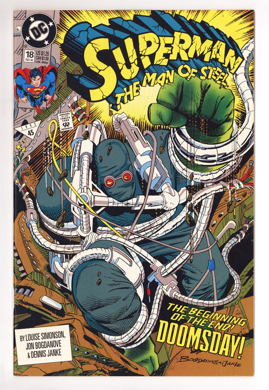 Superman: The Man of Steel 18 FN (6.0) (1992) 