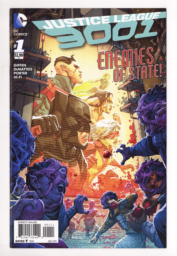 Justice League 3001 1 High Grade (2015)