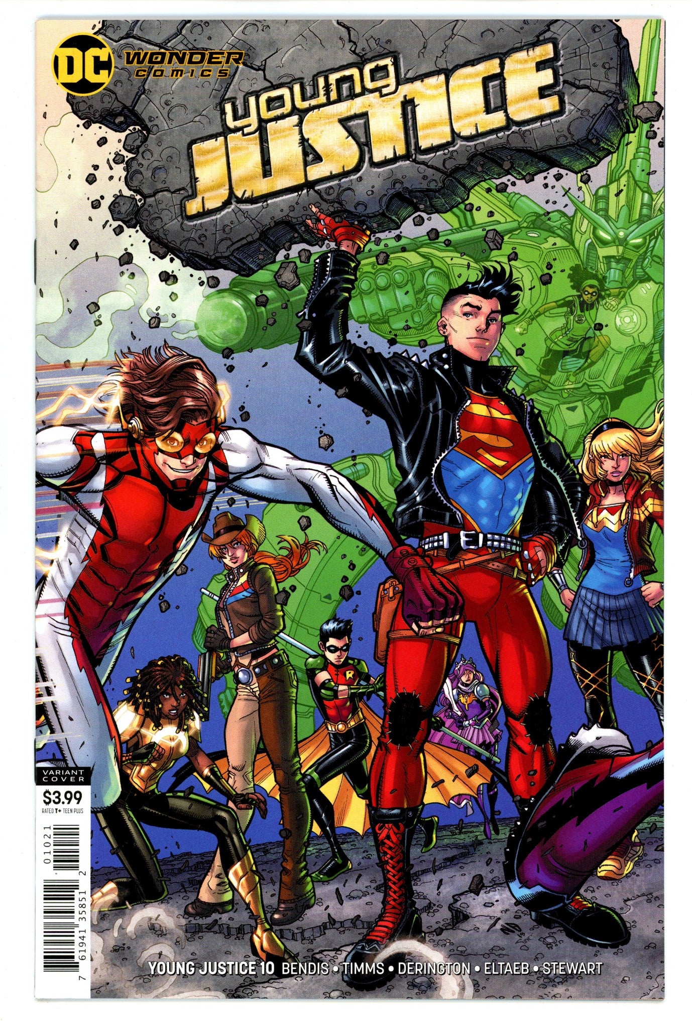 Young Justice Vol 3 10 High Grade (2020) Bradshaw Variant 