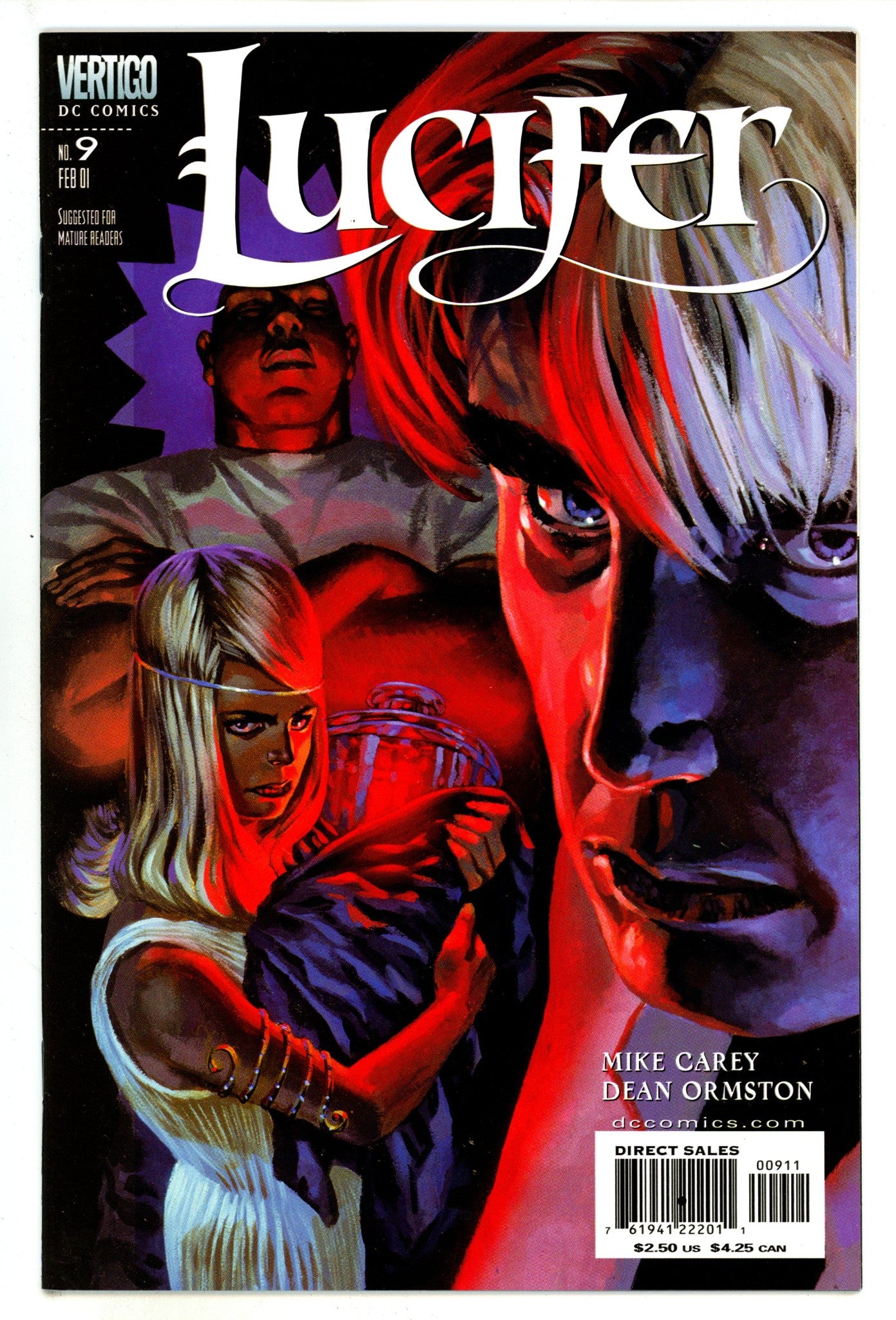 Lucifer Vol 1 9 High Grade (2001) 