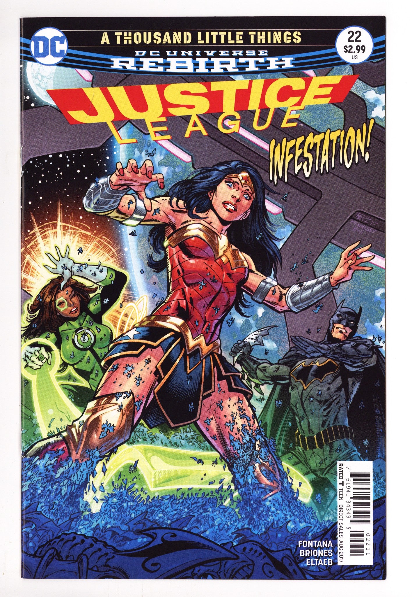 Justice League Vol 2 22 High Grade (2017) 