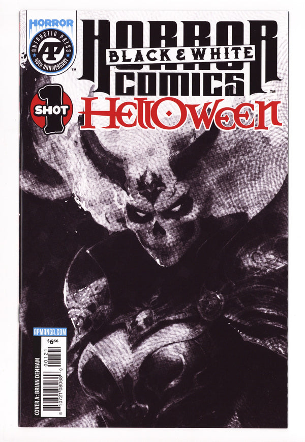 Horror Comics Black And White Helloween Special 1 Denham B&W Variant (2025)