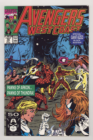Avengers West Coast Vol 2 75 High Grade (1991)