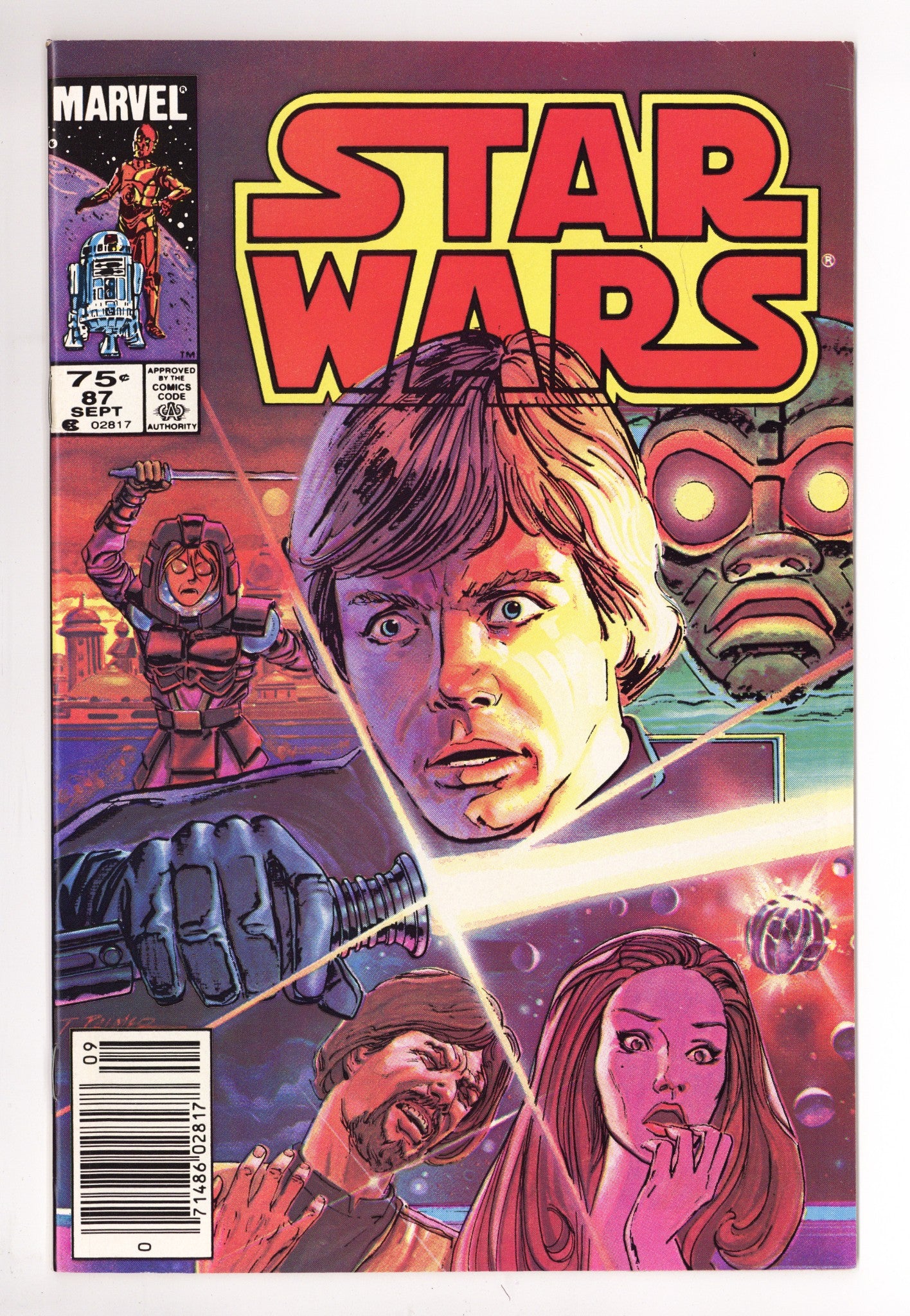 Star Wars Vol 1 87 VF+ (8.5) (1984) Canadian Price Variant 