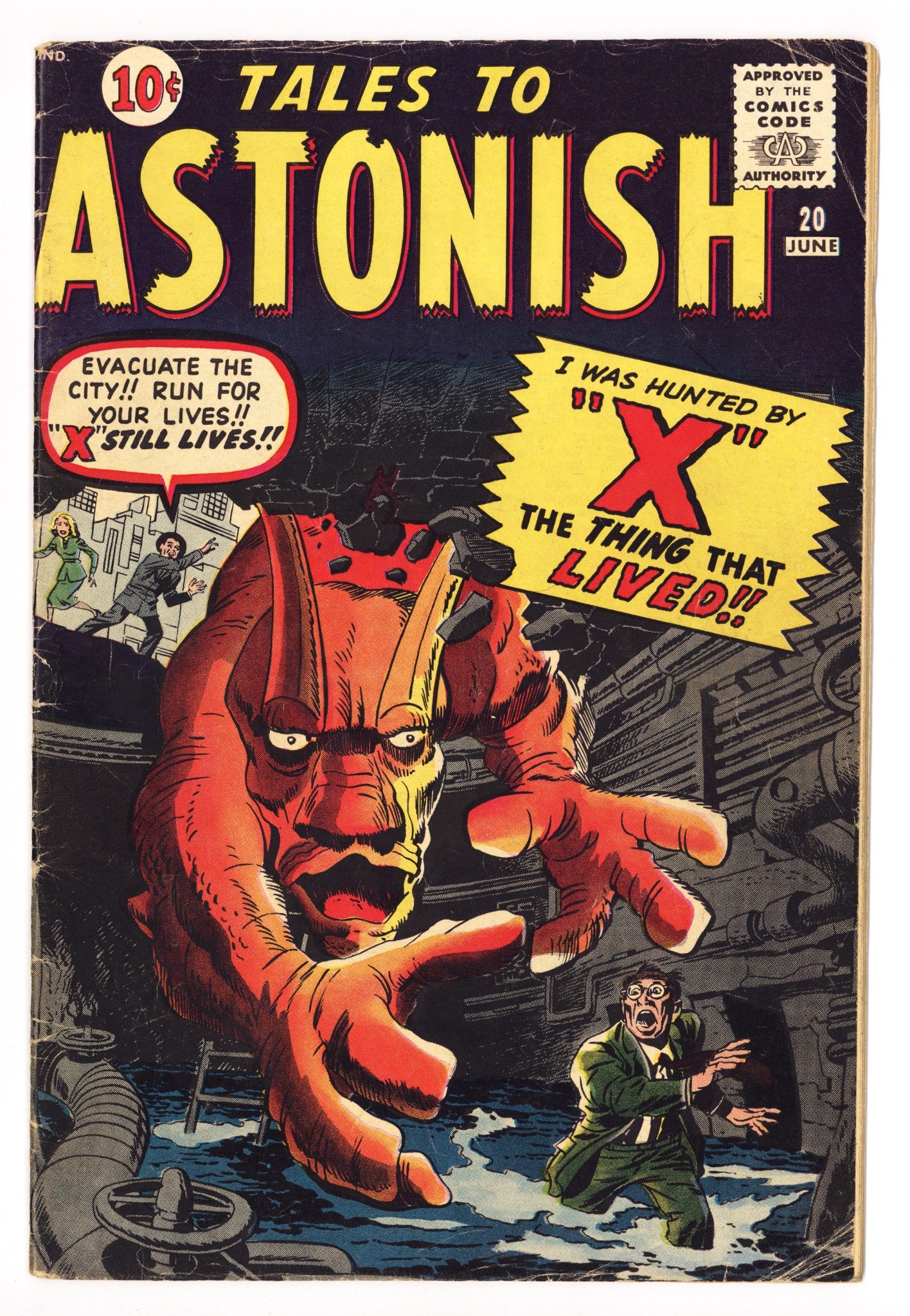 Tales to Astonish Vol 1 20 VG- (3.5) (1961) 