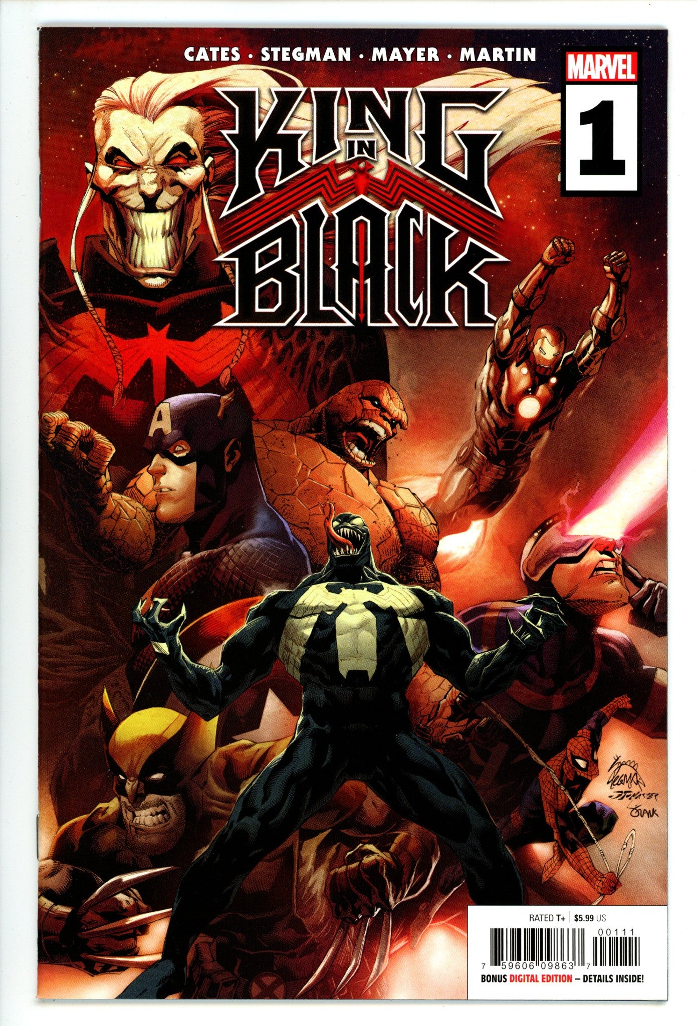 King in Black 1 High Grade (2021) Secret Variant 