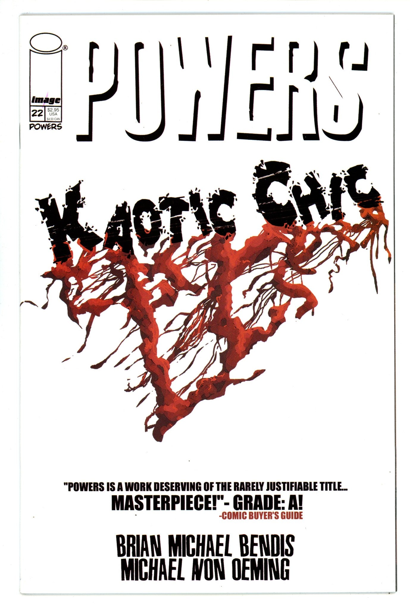 Powers Vol 1 22 High Grade (2002) 