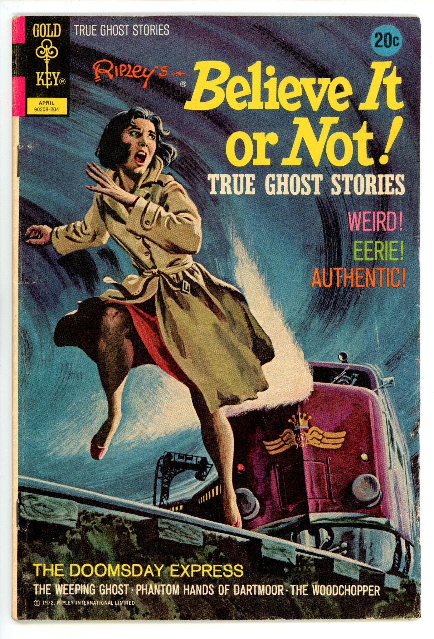 Ripley's Believe It or Not! 32 VG (4.0) 20c Variant (1972) 