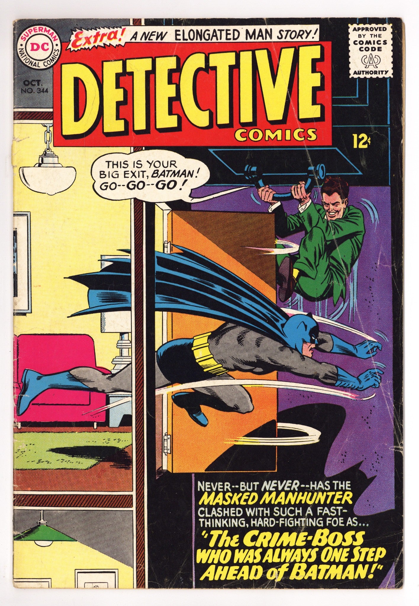 Detective Comics Vol 1 344 GD/VG (3.0) (1965) 