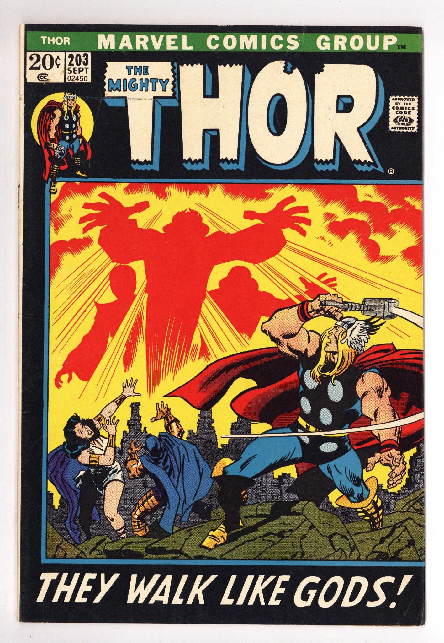 Thor Vol 1 203 FN (6.0) (1972) 