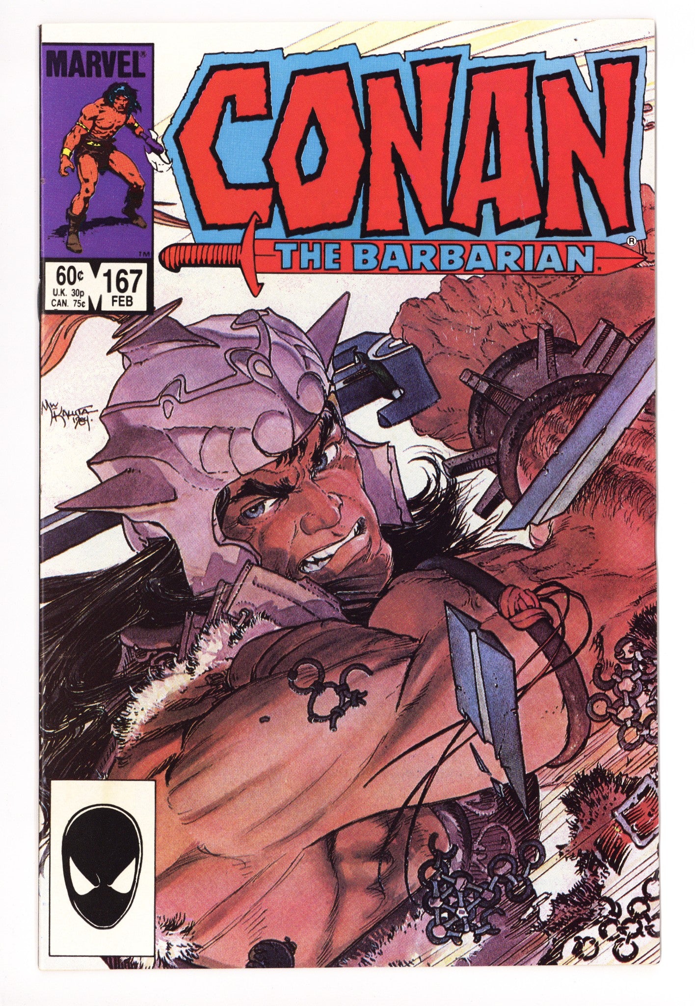 Conan the Barbarian Vol 1 167 Mid Grade (1985) 
