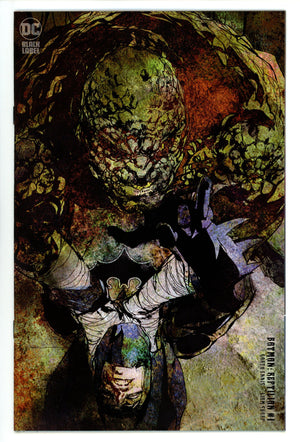 Batman Reptilian 1 NM (9.4) (2021) Sienkiewicz Incentive Variant