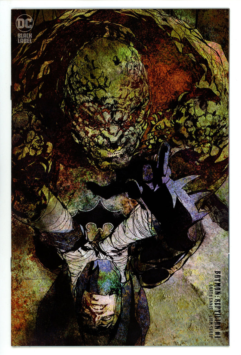 Batman Reptilian 1 NM (9.4) (2021) Sienkiewicz Incentive Variant 
