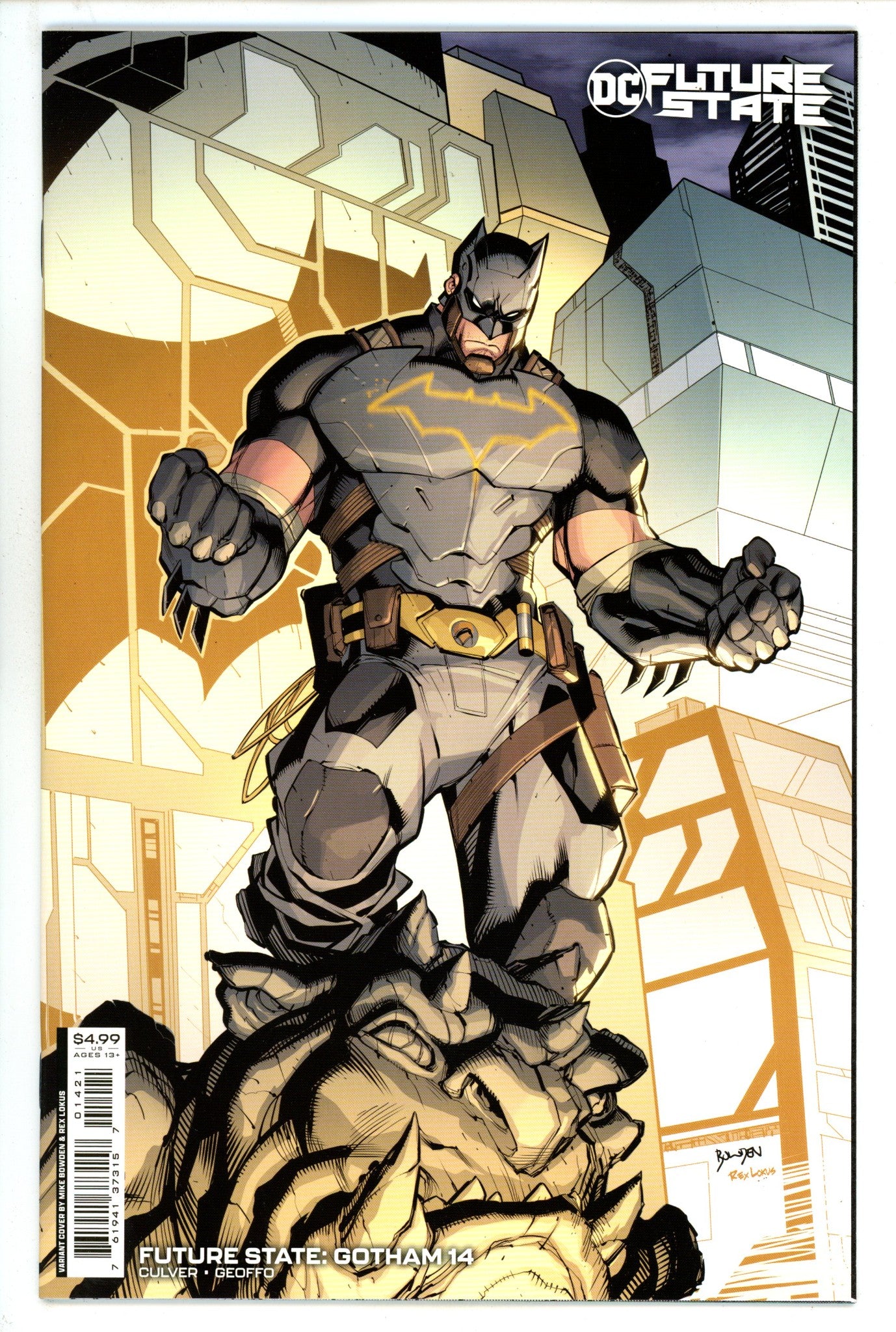 Future State: Gotham 14 High Grade (2022) Bowden Variant 