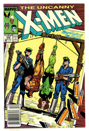 The Uncanny X-Men Vol 1 236  Mid Grade   (1988)   Newsstand