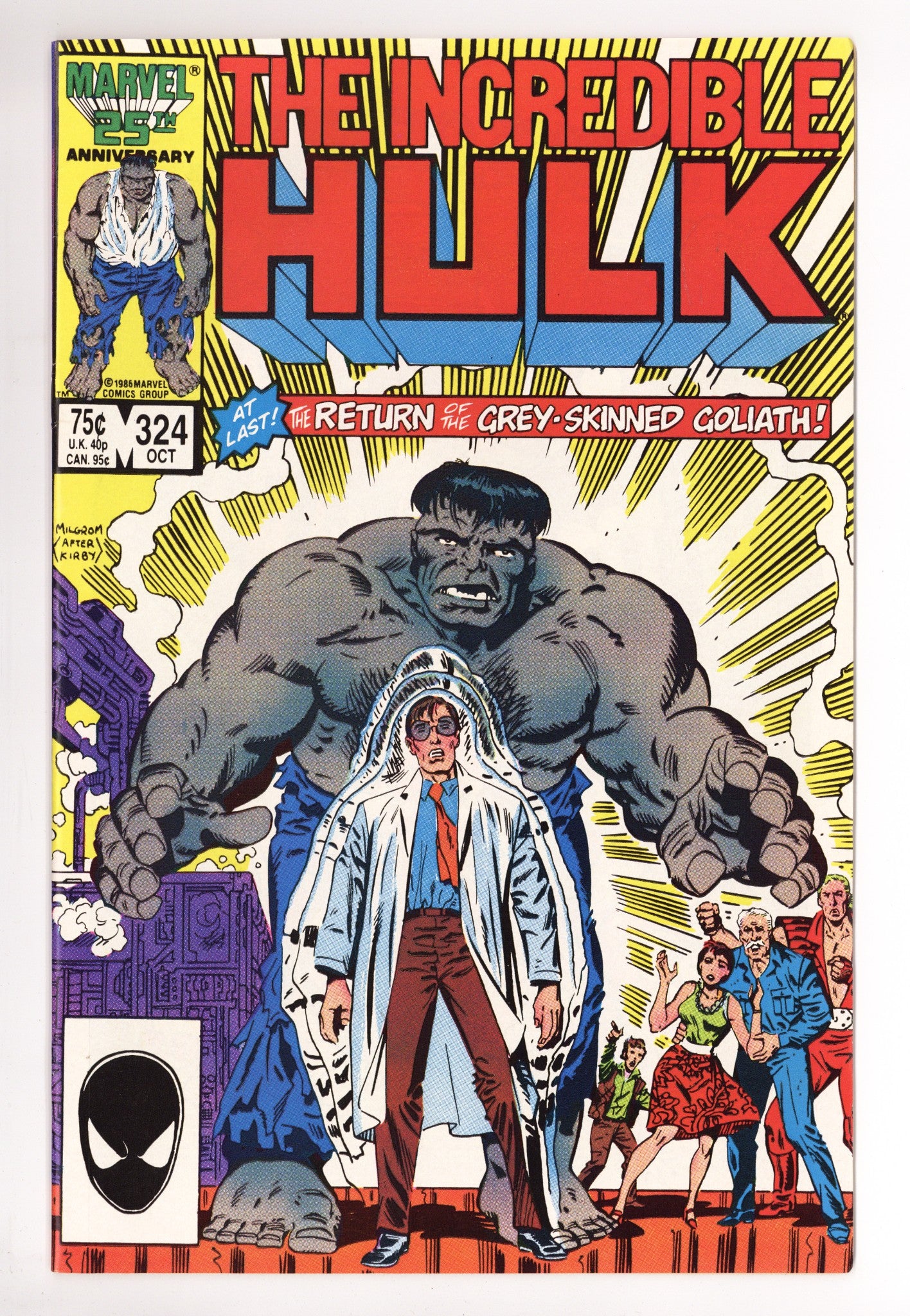 The Incredible Hulk Vol 1 324 VF (8.0) (1986) 