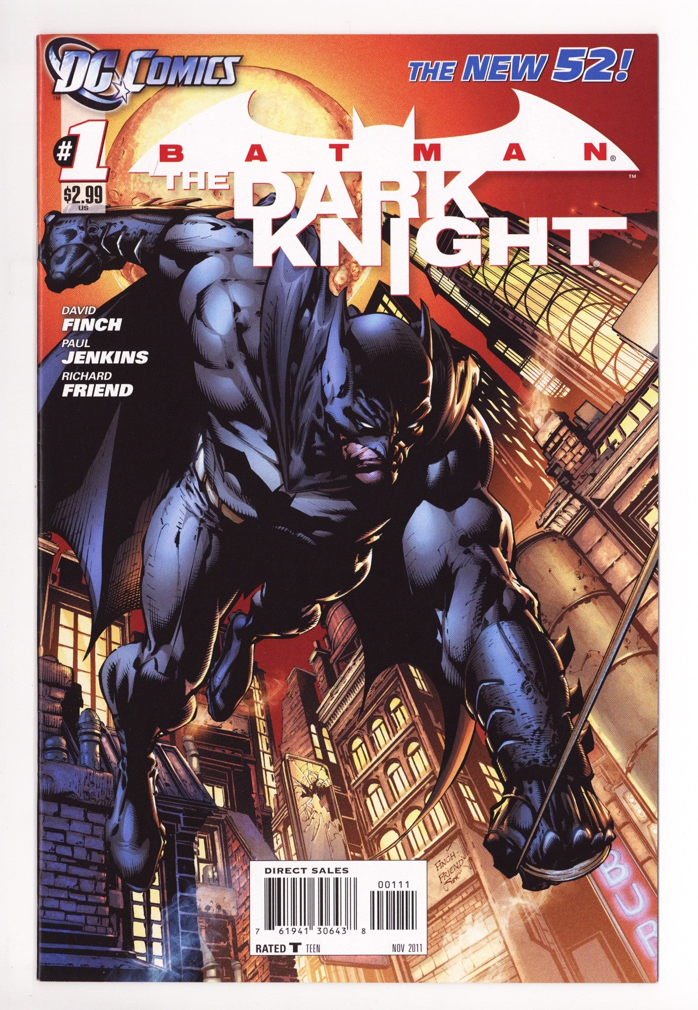 Batman: The Dark Knight Vol 2 1 High Grade (2011) 