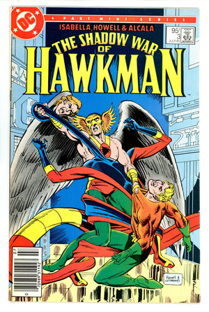 The Shadow War of Hawkman 3 VF- (7.5) (1985) Canadian Price Variant