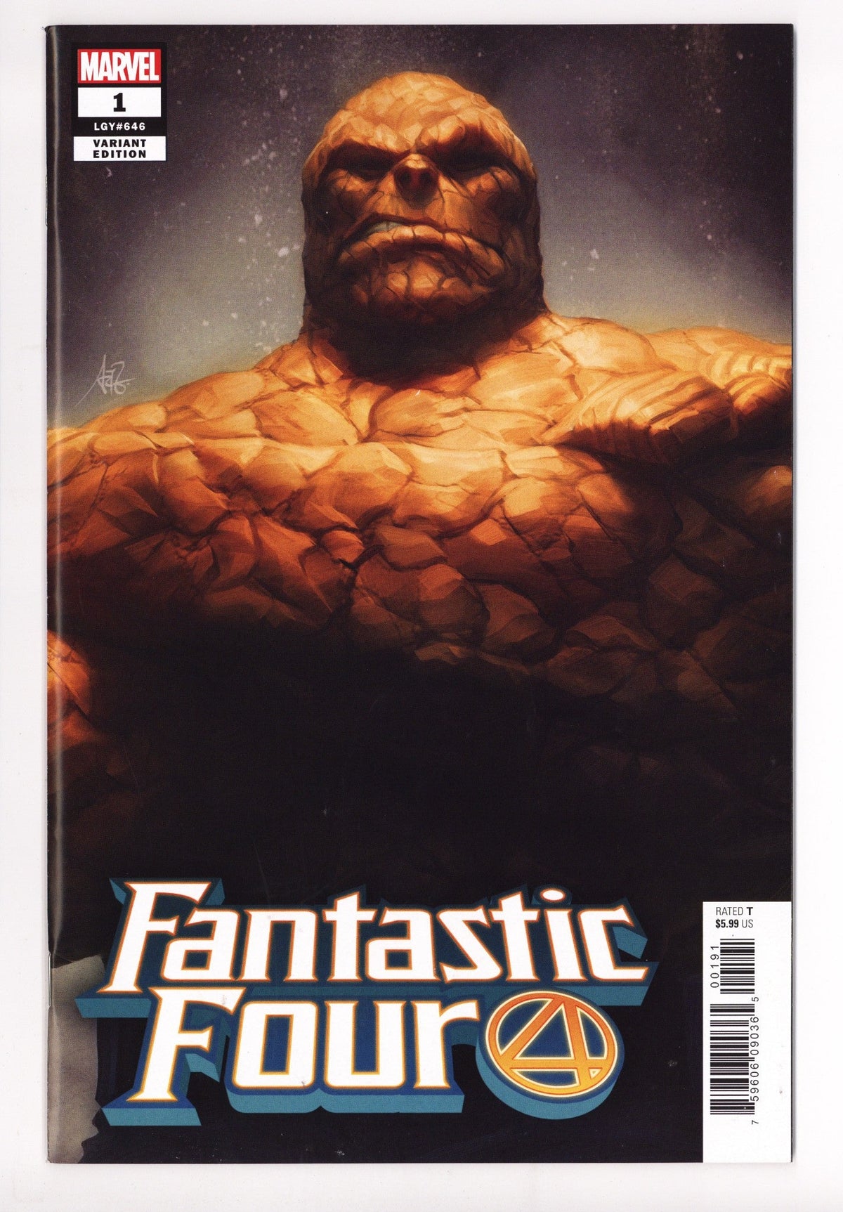 Fantastic Four Vol 6 1  High Grade   (2018) Artgerm   Variant