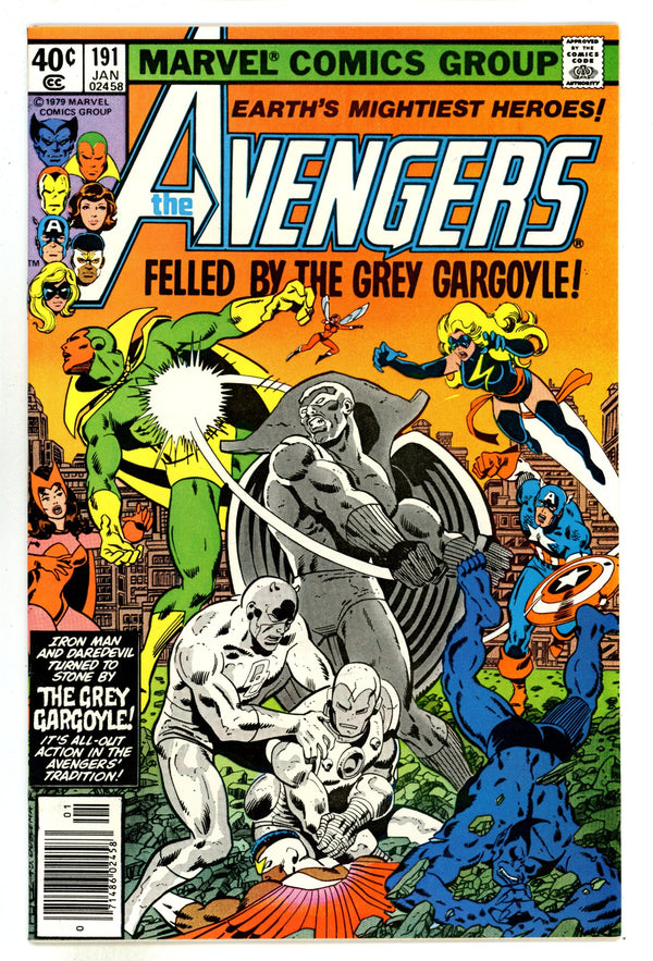 The Avengers Vol 1 191 VF/NM (9.0) (1980) Newsstand