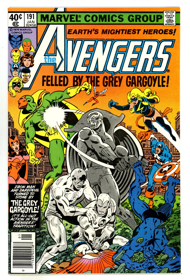 The Avengers Vol 1 191  VF/NM (9.0)   (1980)     Newsstand  