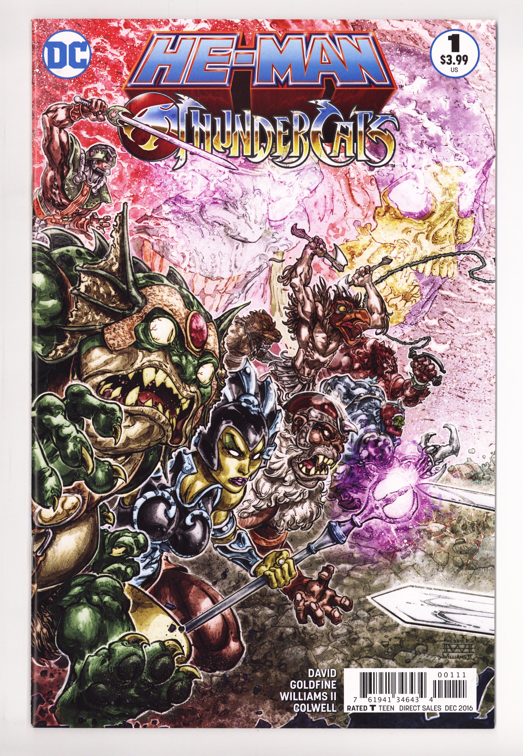 He-Man / Thundercats 1 NM- (9.2) (2016) 