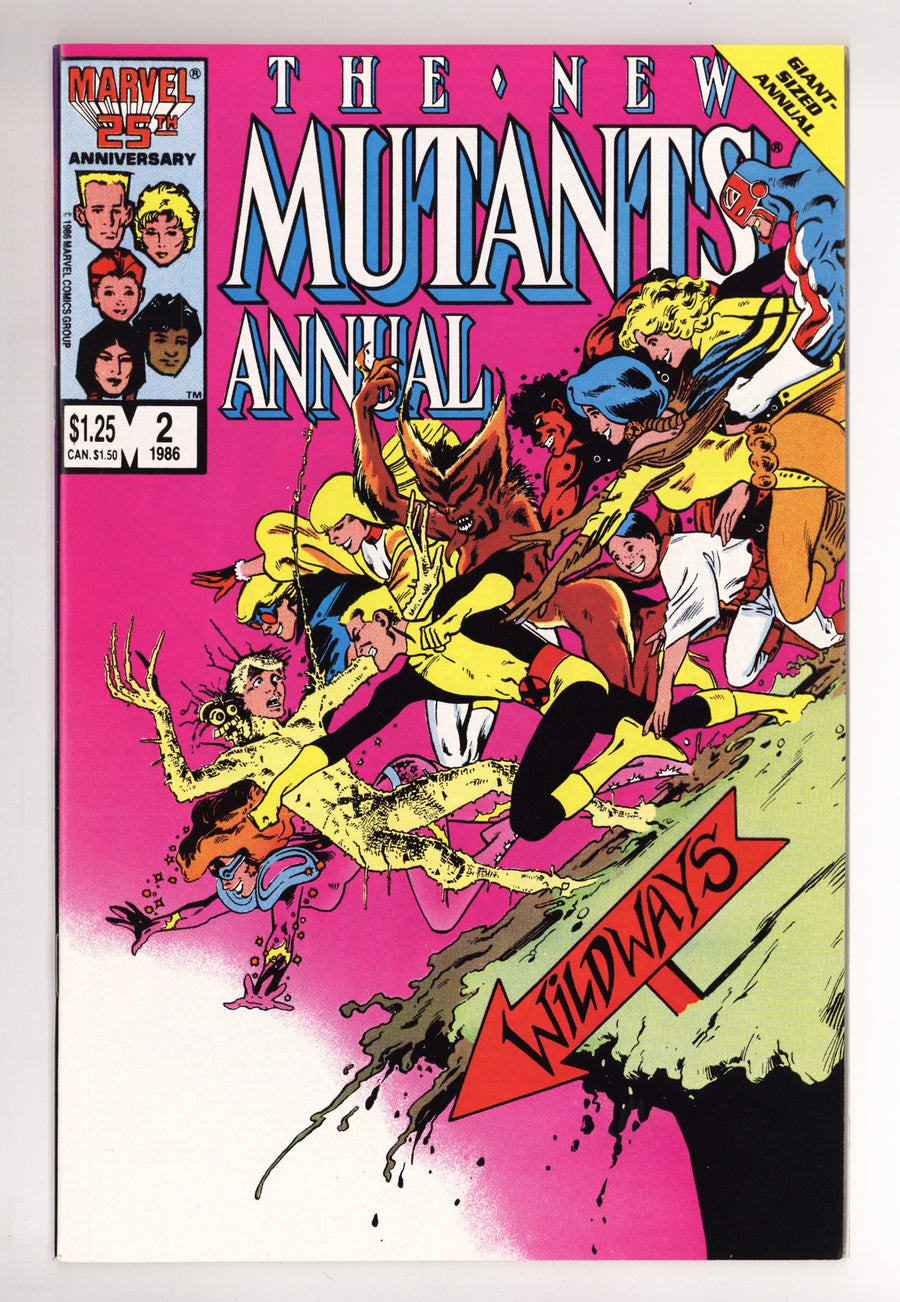 The New Mutants Annual Vol 1 2 NM- (9.2) (1986) 
