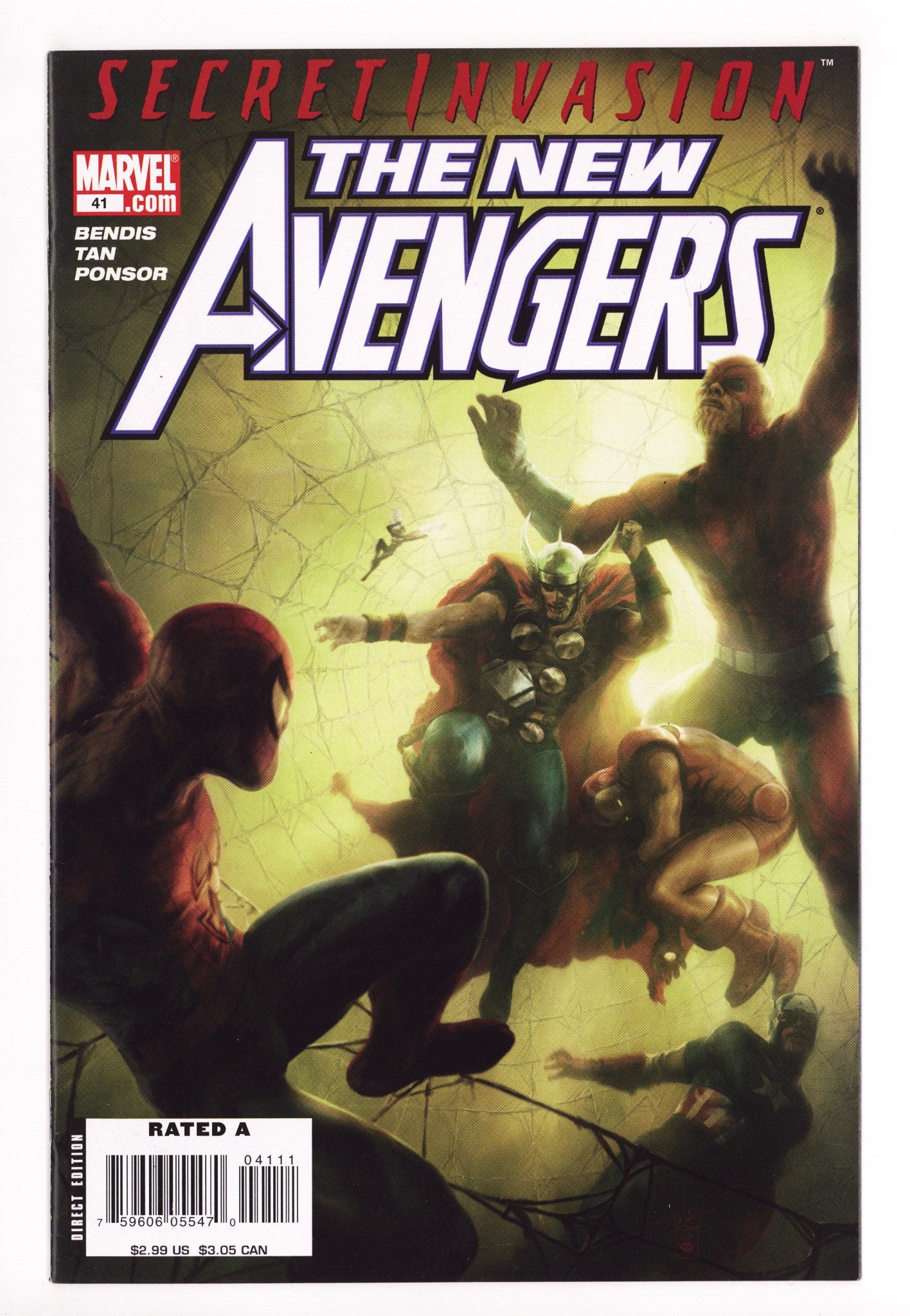 New Avengers Vol 1 41 High Grade (2008) 