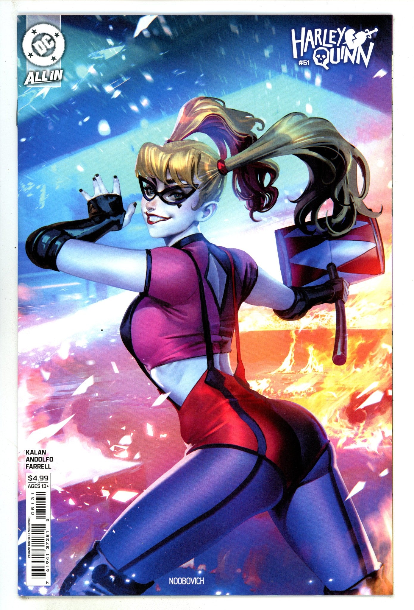 Harley Quinn Vol 4 51 Noobovich Variant (2025)