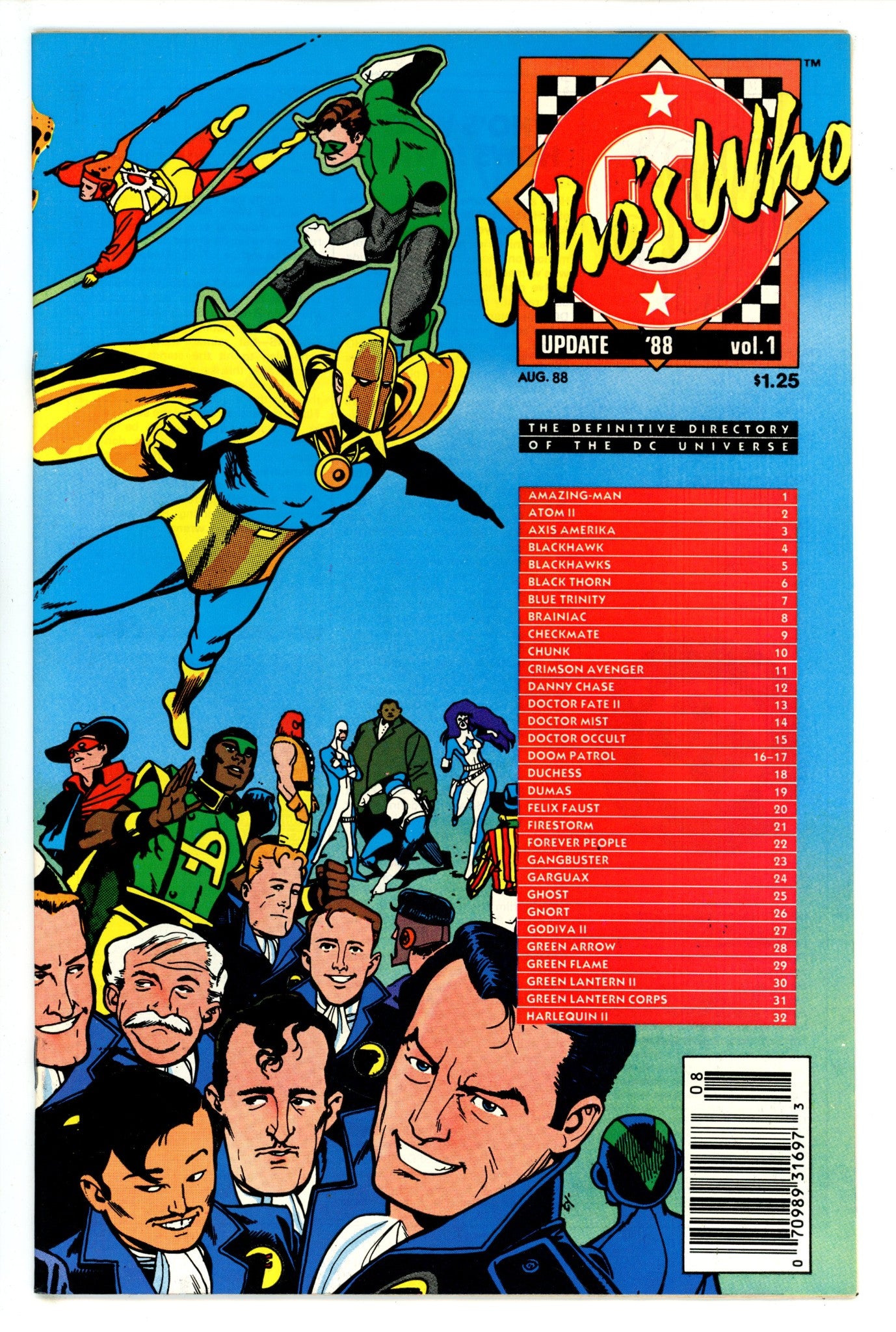 Who's Who Update '88 1 Newsstand (1988)