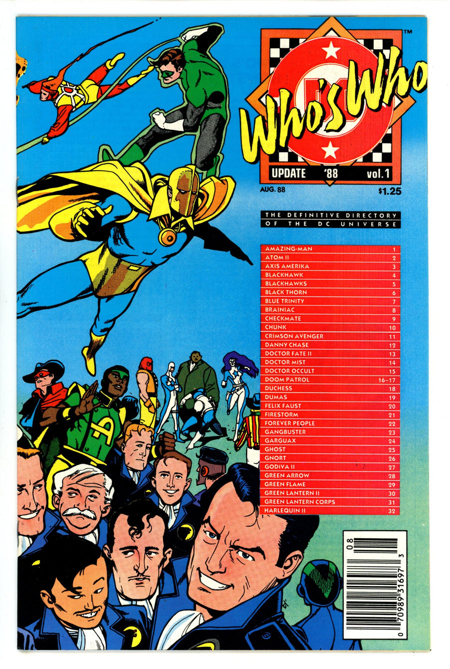 Who's Who Update '88 1 Newsstand (1988)