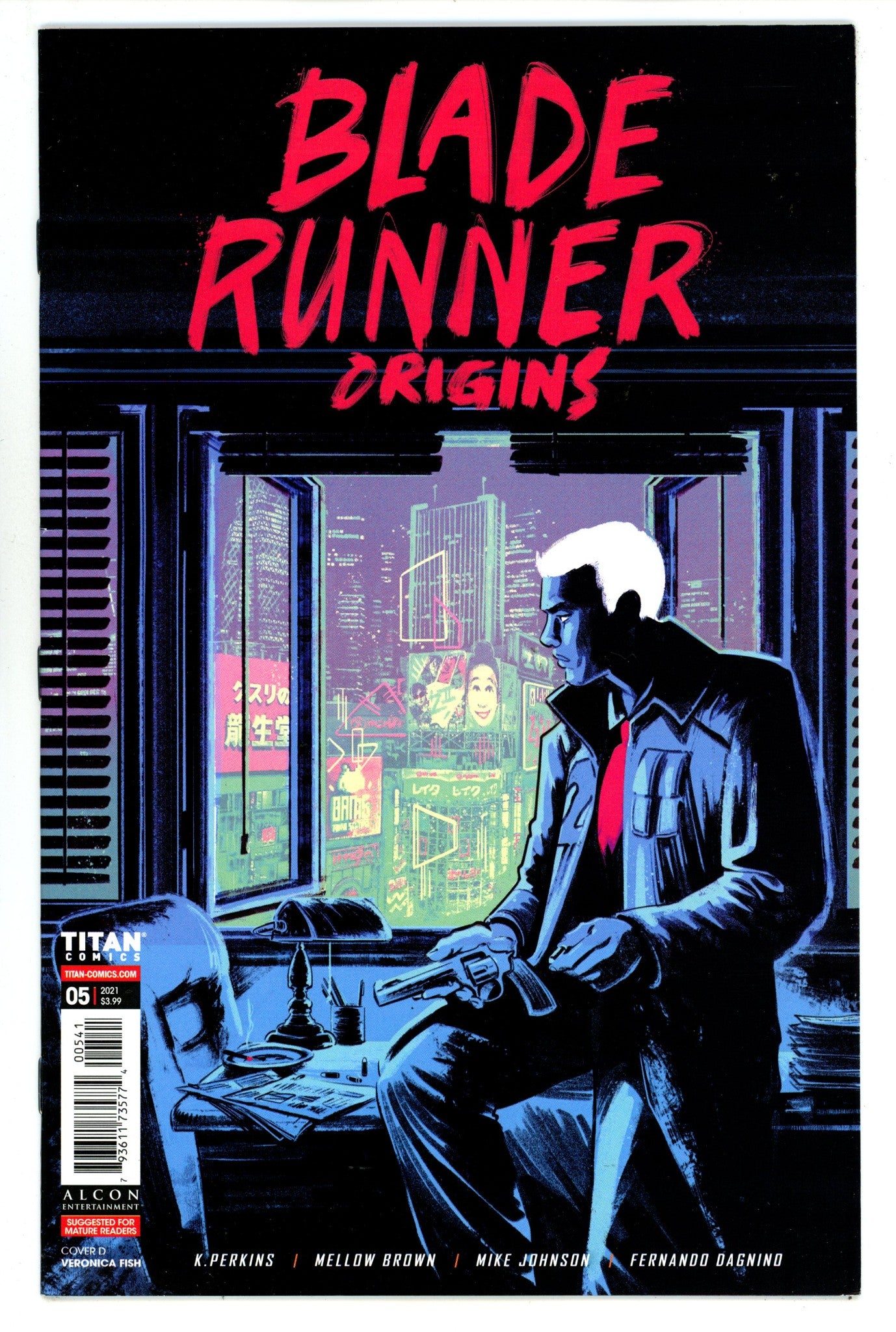 Blade Runner Origins   5  High Grade   (2021) Fish     Variant  