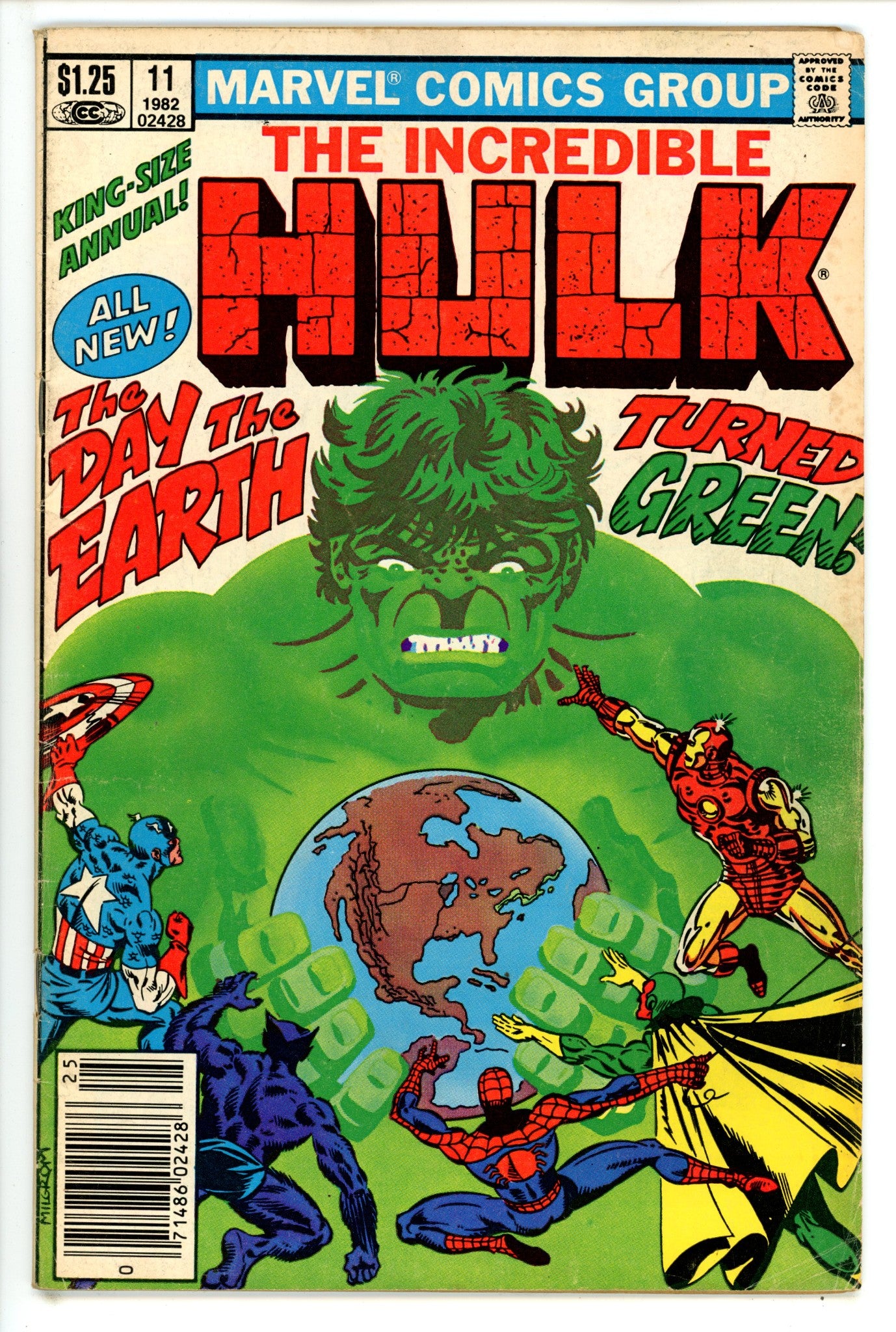 The Incredible Hulk Annual Vol 1 11 Canadian Variant GD/VG (1982)