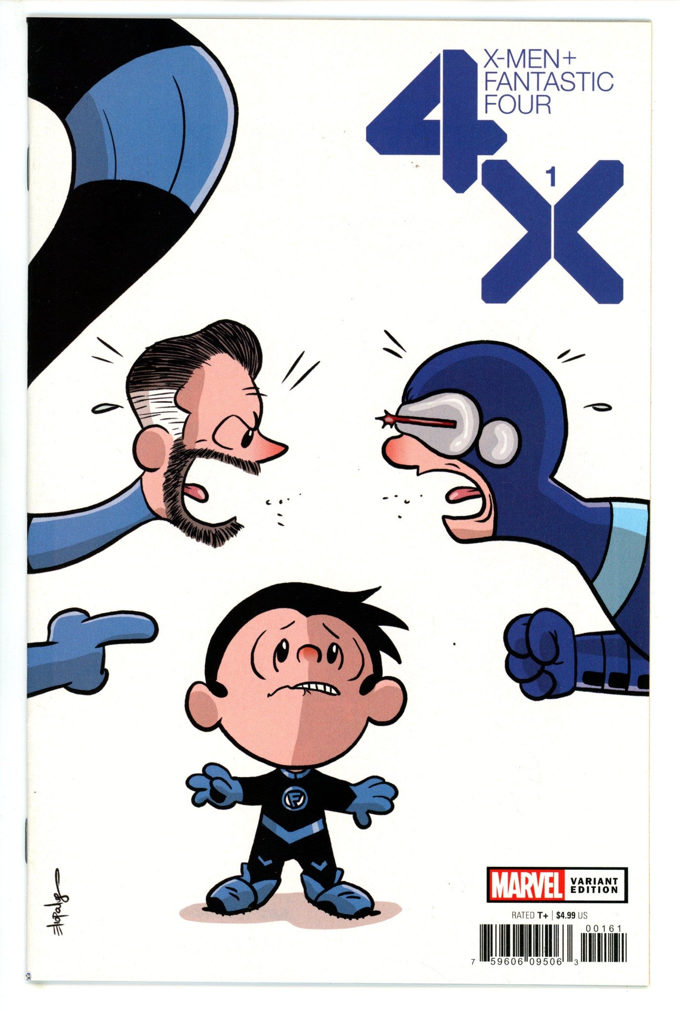 X-Men / Fantastic Four Vol 2 1 Eliopoulos Variant (2020)