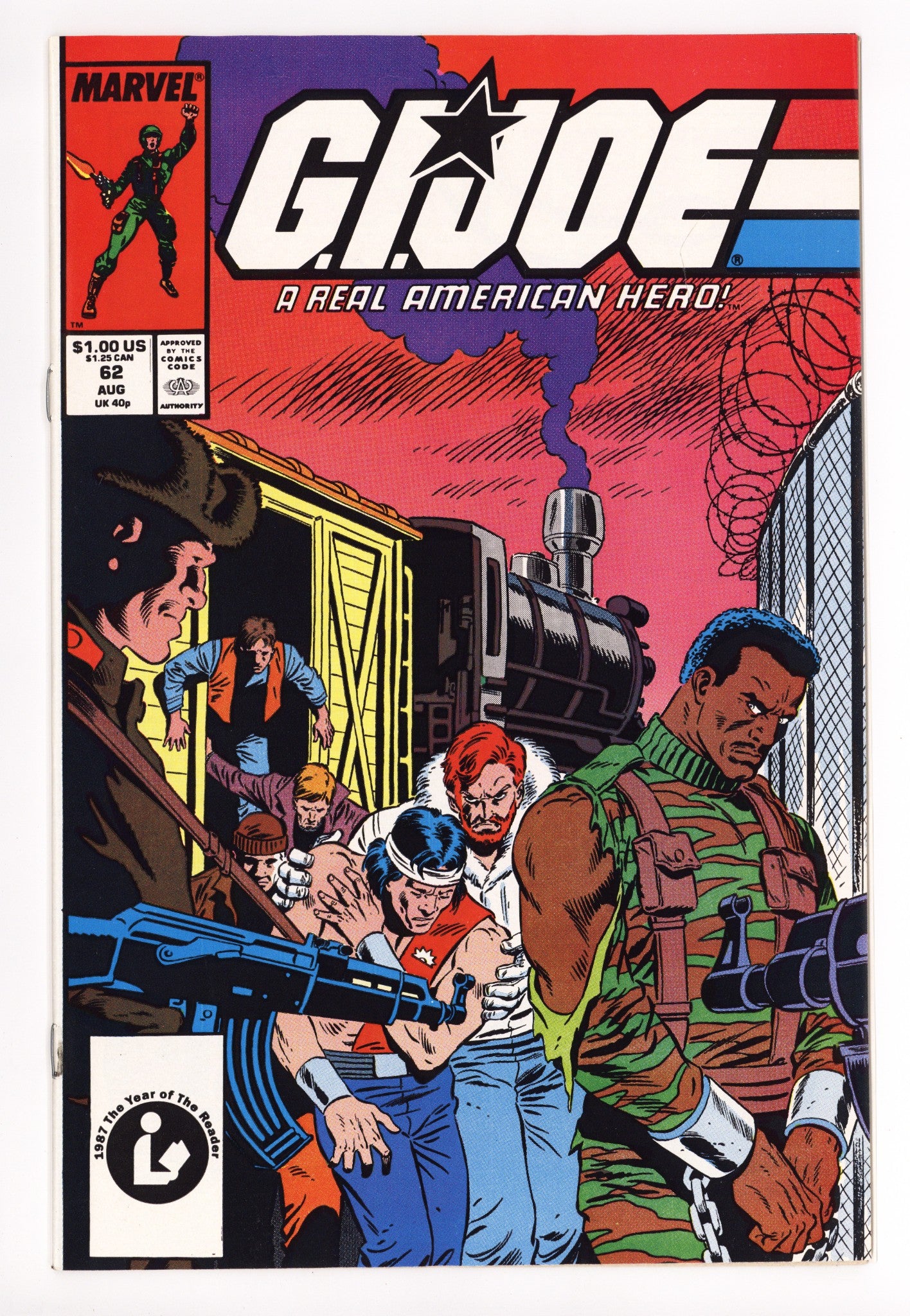G.I. Joe, A Real American Hero 62 High Grade (1987) 