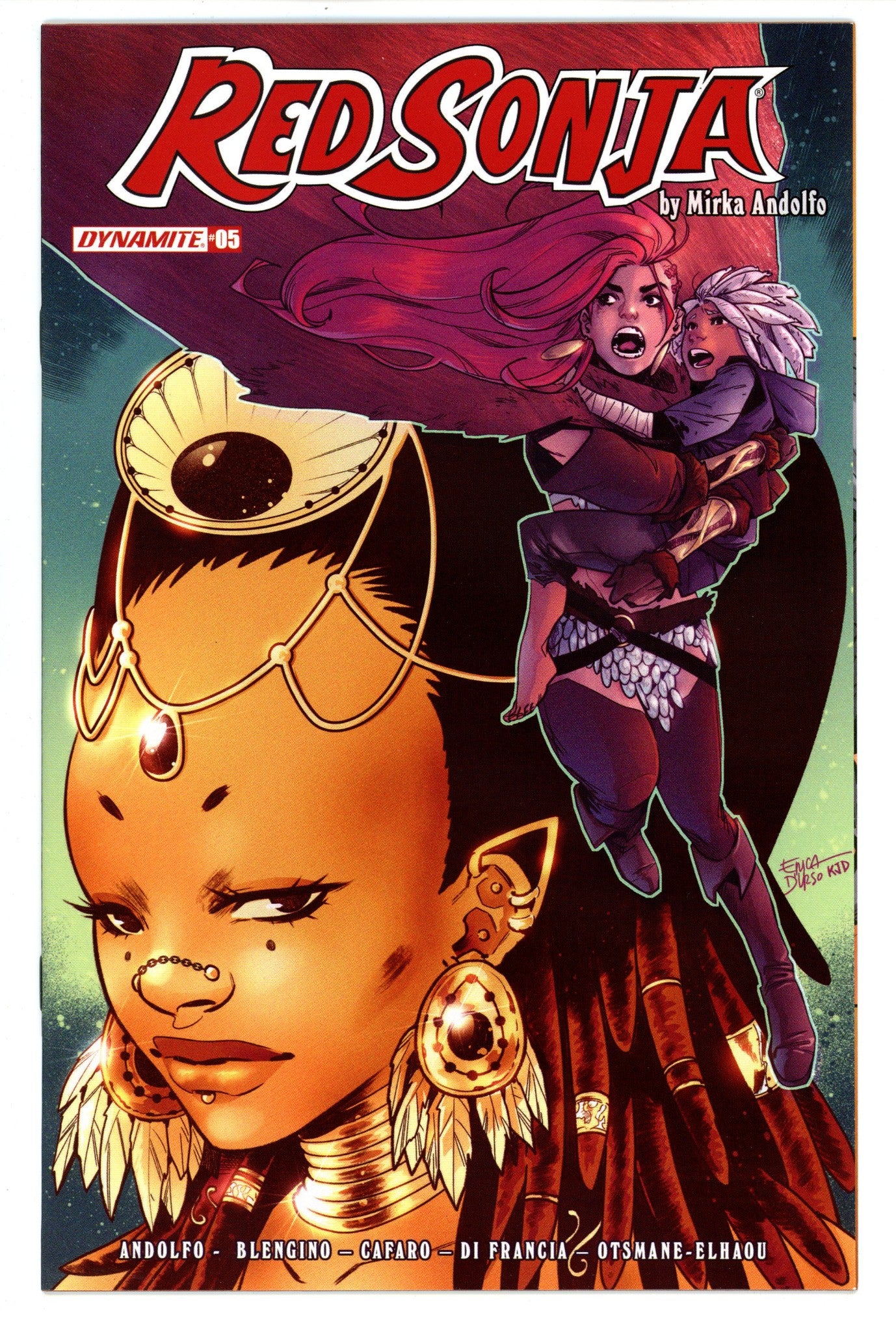 Red Sonja Vol 6 5 High Grade (2022) D'Urso Variant 