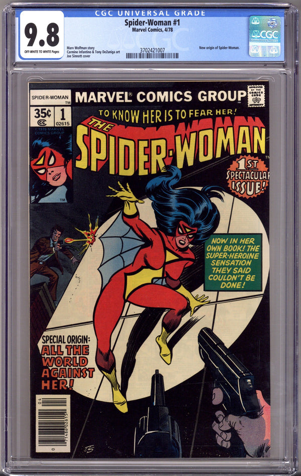 Spider-Woman Vol 1 1 CGC 9.8 (NM/M) (1978)