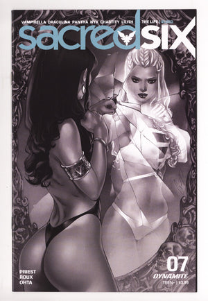 Sacred Six 7 High Grade (2021) Chatzoudis B&W Variant