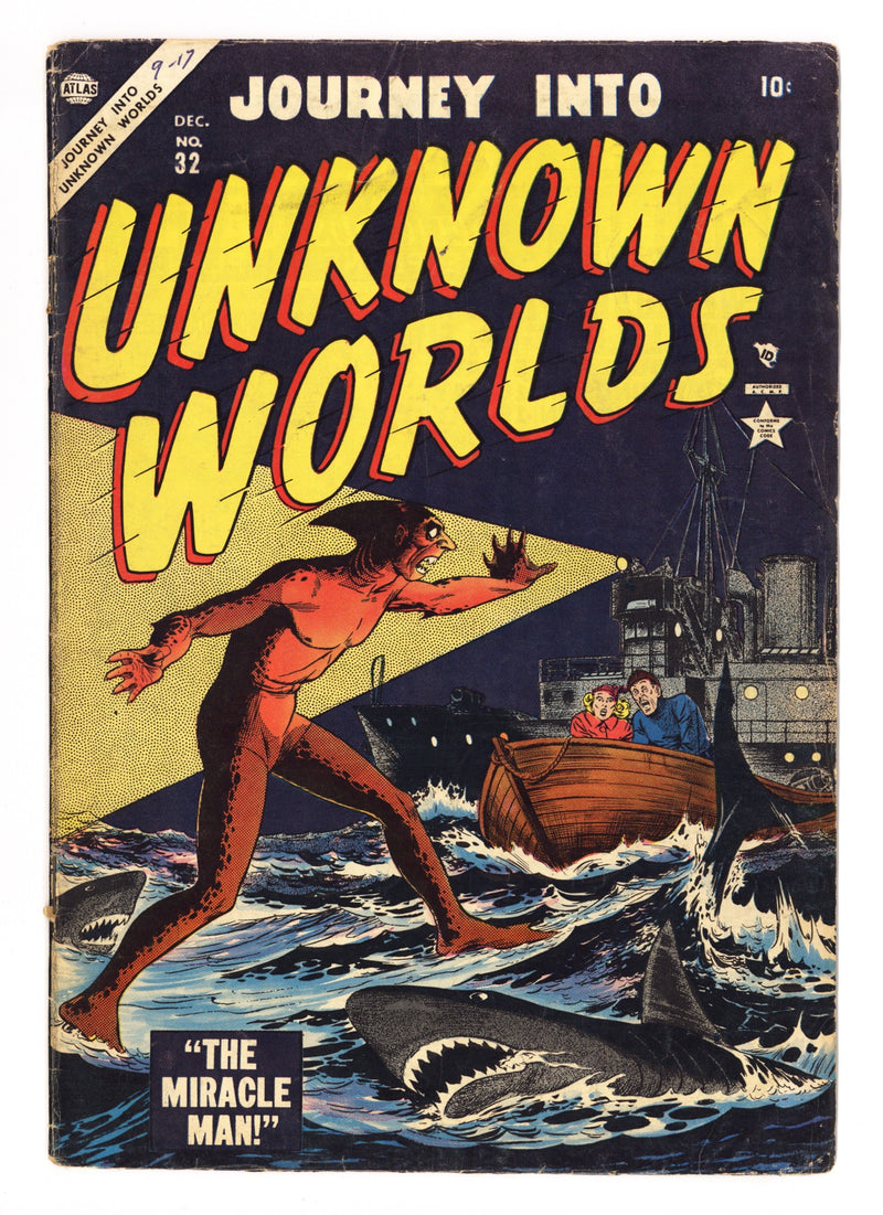 Journey into Unknown Worlds Vol 1 32 VG+ (4.5) (1954) 