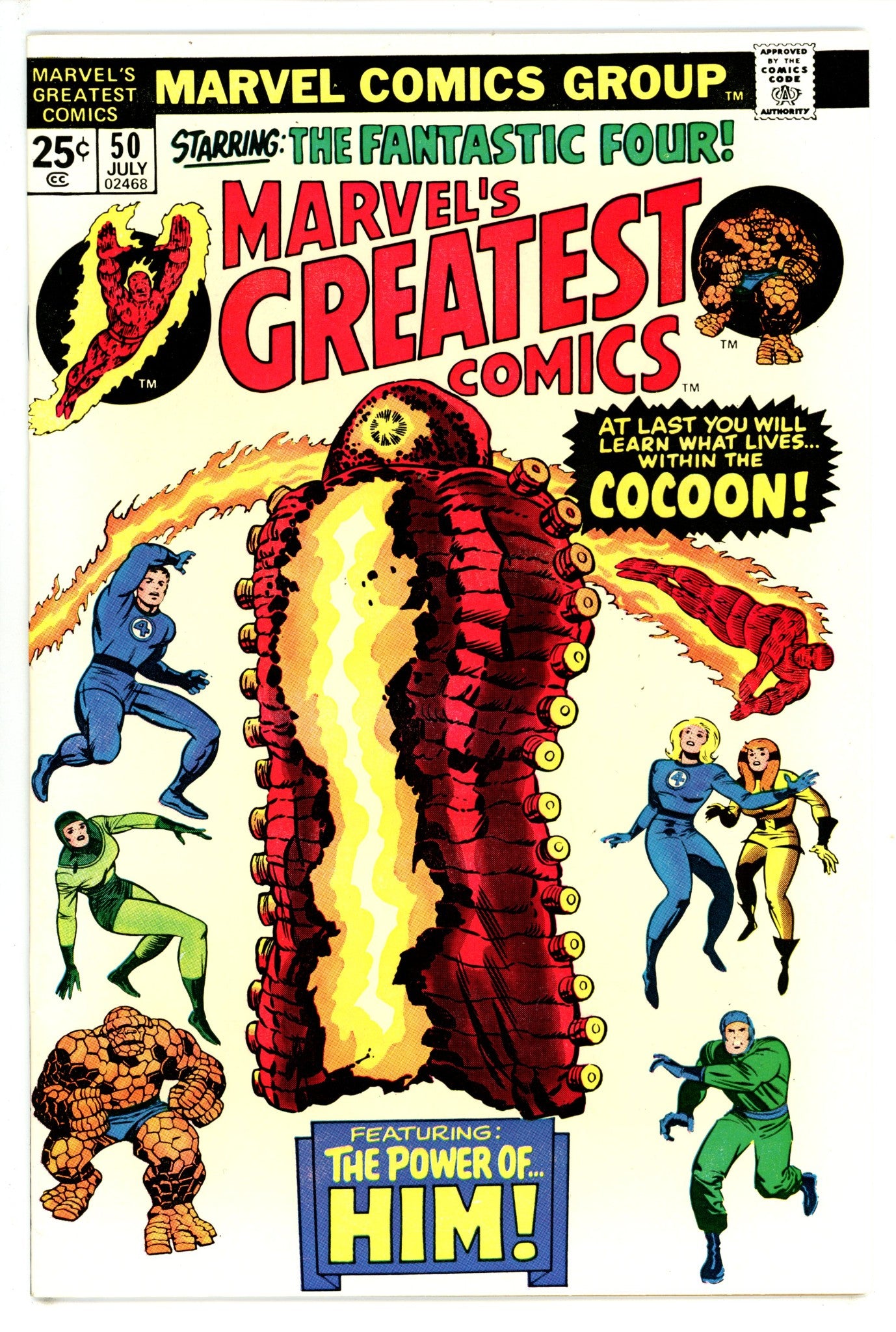 Marvel's Greatest Comics 50 NM- (1974)