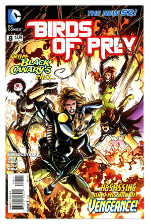 Birds of Prey Vol 3 8 High Grade (2012)