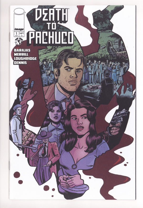 Death To Pachuco 1 Lapham Foil Incentive NM (2025)